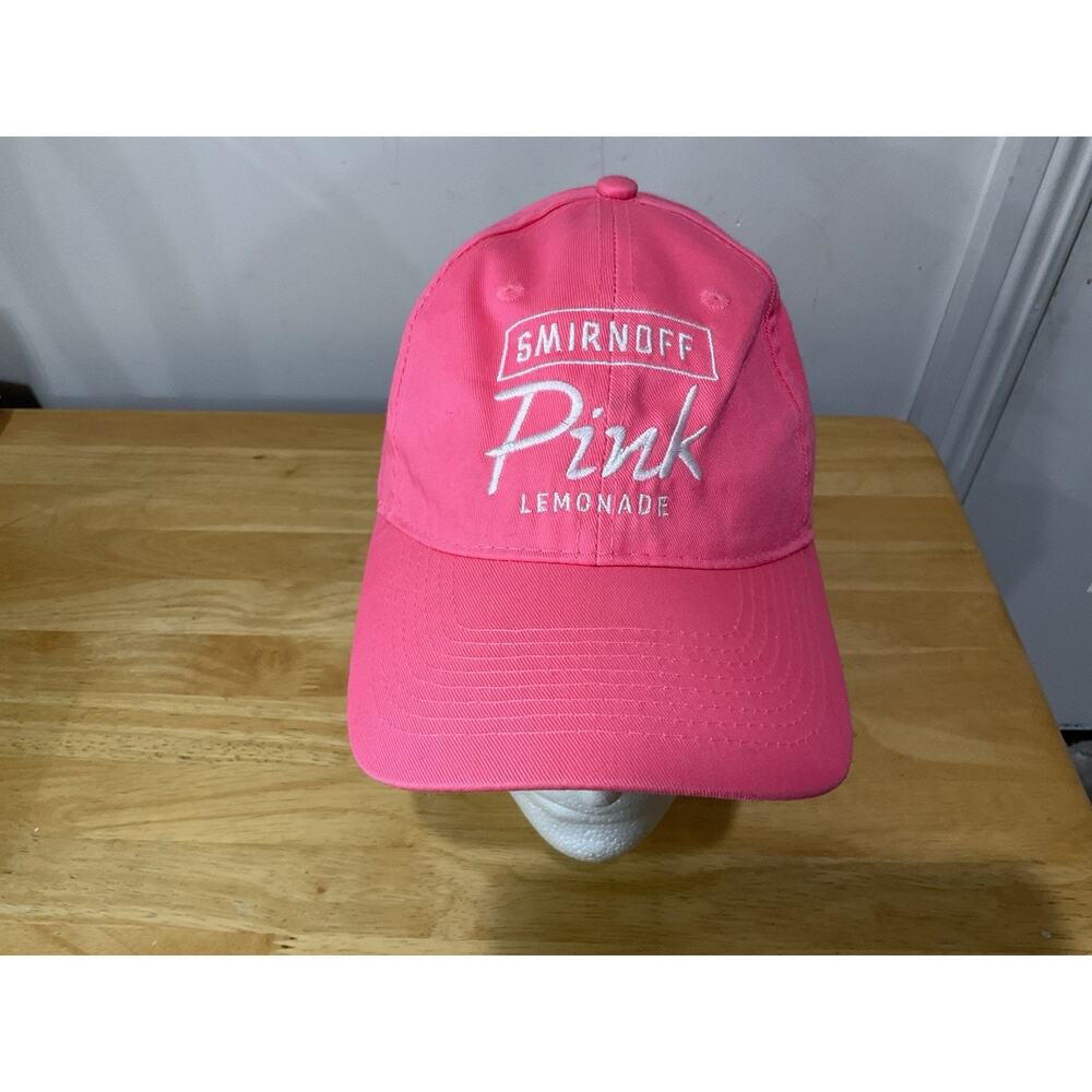 Smirnoff Pink Lemonade Womens Adjustable Baseball Cap Hat